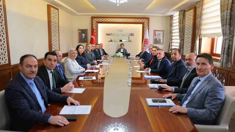 Bayburt'ta Bağımlılıkla Mücadele Toplantısı Yapıldı