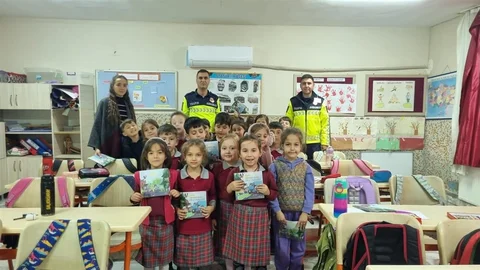 Salavatlı'da Jandarmadan Trafik Eğitimi