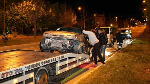 Denizli’de Trafik Kazası Meydana Geldi