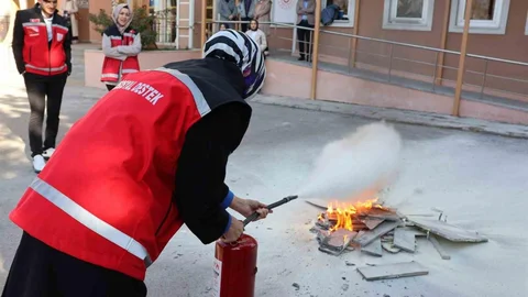 Erzurum'da Afet Farkındalık Eğitimi