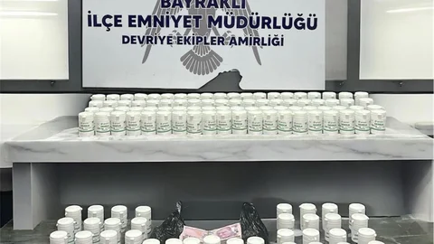 İzmir'de Uyuşturucu Operasyonu Yapıldı