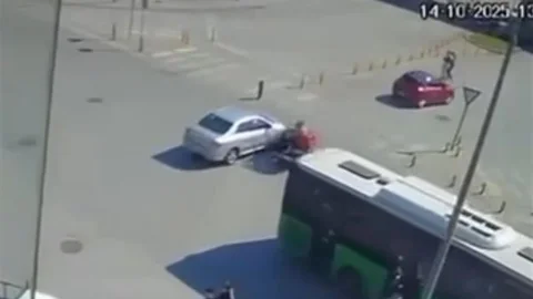 Denizli'de Otomobil-Motosiklet Kazası