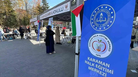Karaman'da Hayır Panayırı Düzenlendi