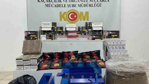 Samsun'da Tütün Operasyonu Gerçekleşti