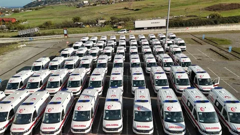 Samsun'a 100 Yeni Ambulans Geliyor