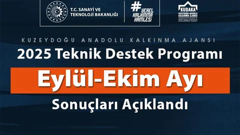 2025 Yılı Teknik Destek Programı Sonuçları Açıklandı