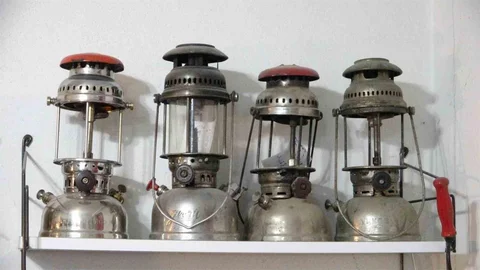 Giresun'da Asırlık Lambalara Yeniden Hayat Veriliyor