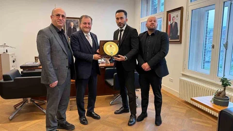 Kayseri'de Konsolos Ziyareti Gerçekleşti