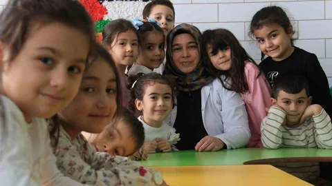 Mersin'de 3 Çocuk Annesinin Azmi