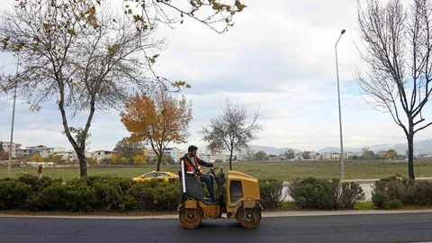 Osmangazi’de Park Yolları Yenilendi