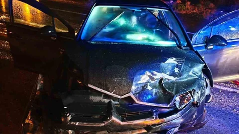 Kırklareli'nde Zincirleme Kaza Meydana Geldi