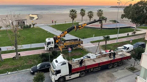 Samsun'da Baz İstasyonu Kaldırıldı