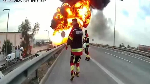 Tanker Faciasında Flaş: Tanker 26 Bin Litre Yakıt Taşıyormuş, İtfaiye Patlamadan Söndürdü