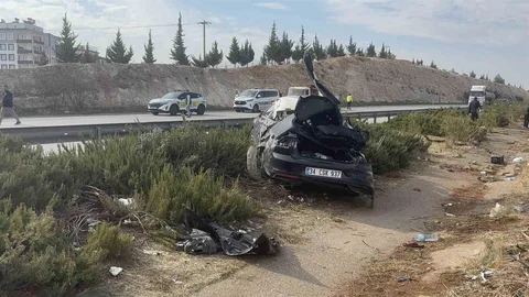 Gaziantep'te Feci Trafik Kazası
