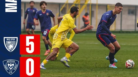 Mersin İdman Yurdu Farklı Yenildi