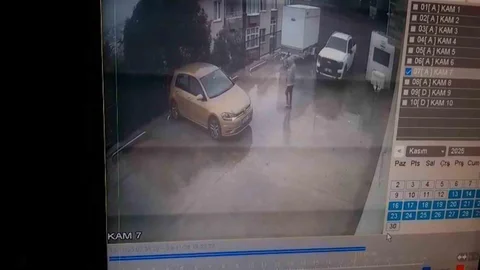 Bursa'da Otopark Kazası Meydana Geldi