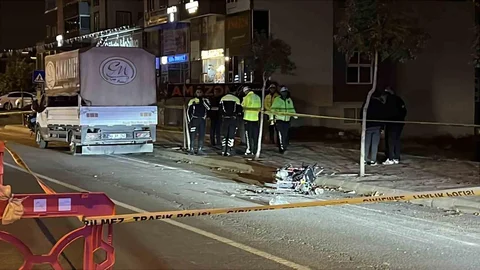 Kahramanmaraş'ta Motosiklet Kazası