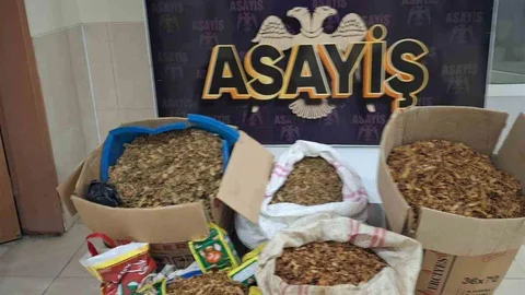 Samandağ'da Kaçak Tütün Ele Geçirildi