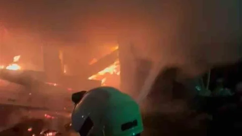 Rize'de Kömürlükte Yangın Paniği