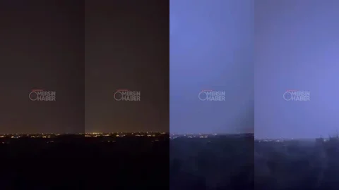 Mersin'de Sağanak Yağış Alarmı