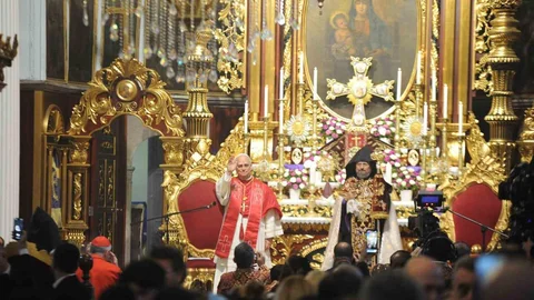 Papa 14. Leo İstanbul'da Dua Ziyareti Yaptı