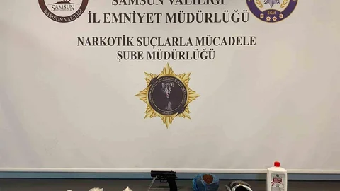 Samsun'da Uyuşturucu Operasyonu Yapıldı