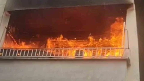 Şanlıurfa'da Apartman Yangını Paniğe Neden Oldu