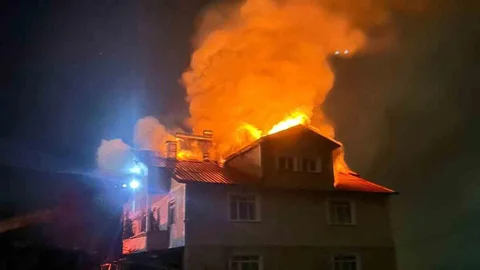 Kastamonu'da Ev Yangını Meydana Geldi