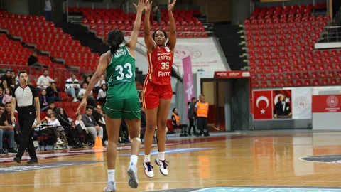 Melikgazi Kayseri Basketbol'un Altıncı Mağlubiyeti