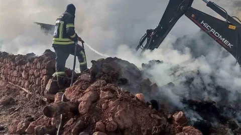 Erzurum'da Yangın Felaketi