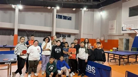 Bilecik'te Masa Tenisi Antrenmanları Devam Ediyor