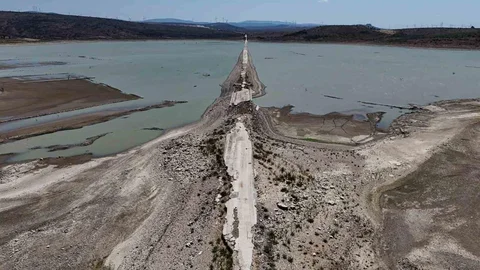 Çeşme'de Yağışa Rağmen Baraj Doluluğu Düşük