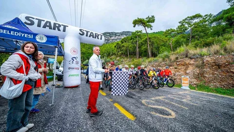 Muğla'da Bisiklet Yarışı Heyecanı