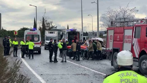 Sancaktepe'de Trafik Kazası