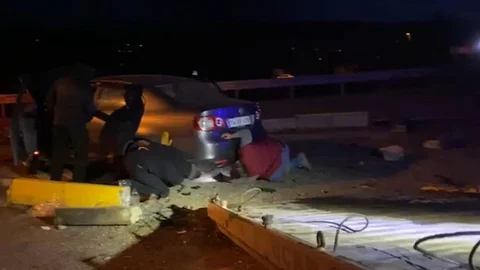 Bolu'da Kavşakta Trafik Kazası