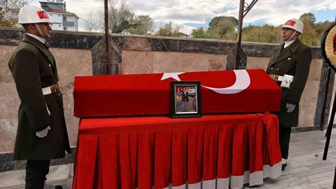 Ordu'da Kıbrıs Gazisi Uğurlandı