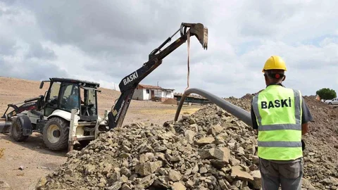 Hacıhüseyin'e Yeni Su Hattı Geliyor