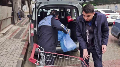 Sultangazi'de Zincir Market Denetlendi