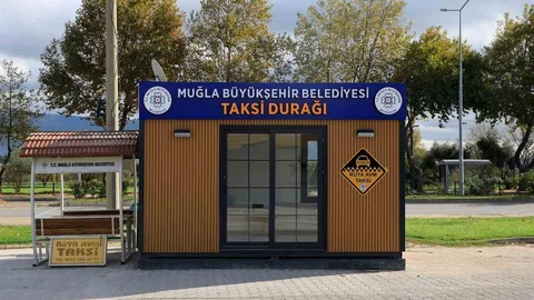 Muğla'da Yeni Taksi Durakları Hizmete Sunuluyor