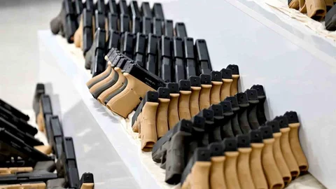 Adıyaman'da Bin Tabanca Ele Geçirildi