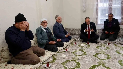 Siirt'te Trafik Kazası Sonrası Taziye Ziyareti