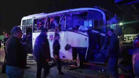 Amasya'da Zincirleme Trafik Kazası