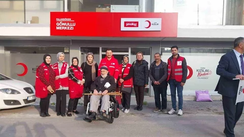 Türk Kızılay Palandöken Şubesi'nden Anlamlı Destek