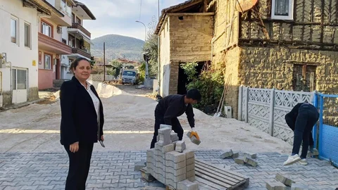 Bayırköy'de Cadde Yenileme Çalışmaları Başladı