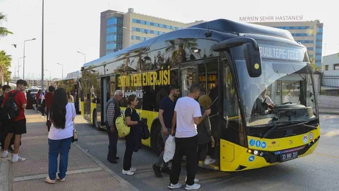 Mersin'de Elektrikli Otobüs Dönemi Başladı