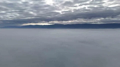 Bolu'da Görsel Şov: Sis Tabakası