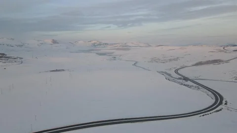 Ardahan'da Kartpostallık Kar Manzaraları