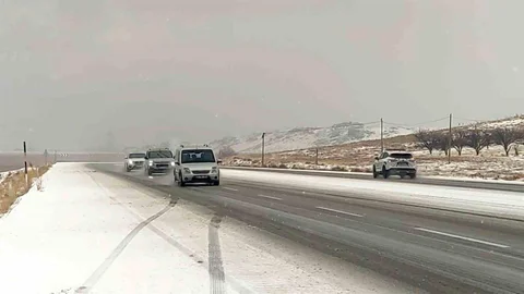 Van'da Dolu Yağışı Etkili Oldu