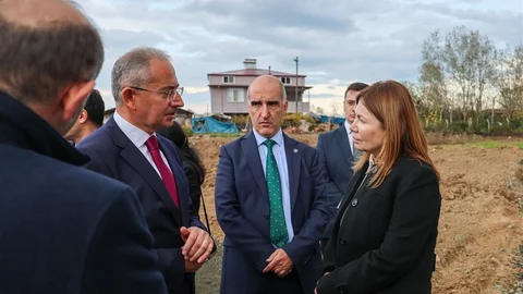 OMÜ Yönetimi Çarşamba'da İncelemelerde Bulundu