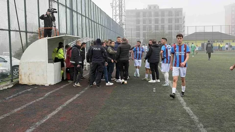 Tekirdağ’da Futbol Maçında Kargaşa Yaşandı